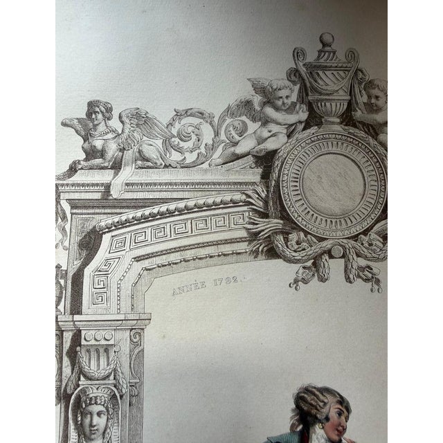 Achille Devéria, Promenade Costume, 1847, Lithograph For Sale - Image 9 of 12