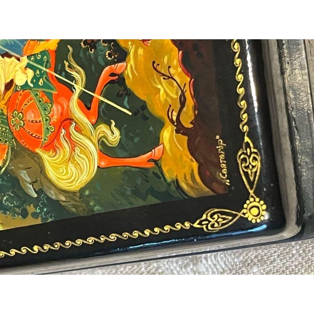 1970s Svyatogor the Giant (Святогор) by Artist N. Shakovah From Kholui For Sale In New York - Image 6 of 8