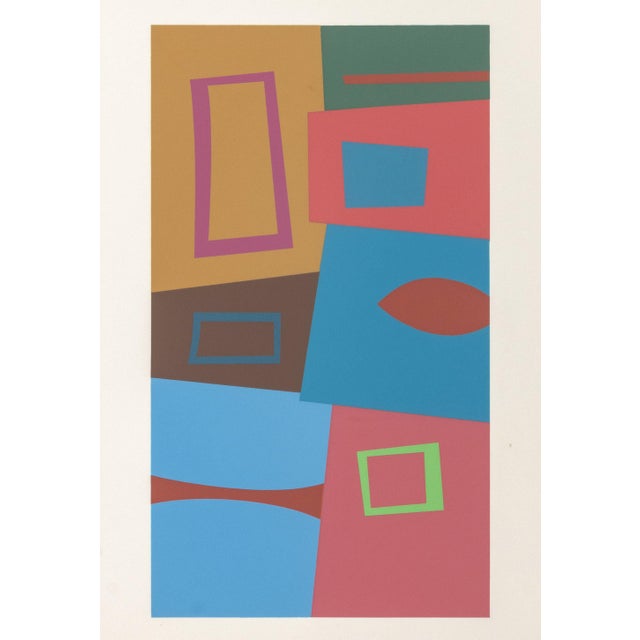 Josef Albers (German/American, 1888-1976), "The Interaction of Color Plate XVIII-3", Screenprint in Colors on Paper, 1973,...