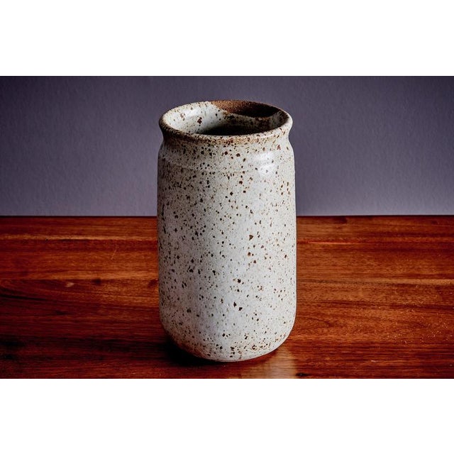 Ceramic Stoneware Bowl and Vase by Victor Vic Bracke, 1960s, Set of 2 For Sale - Image 7 of 18