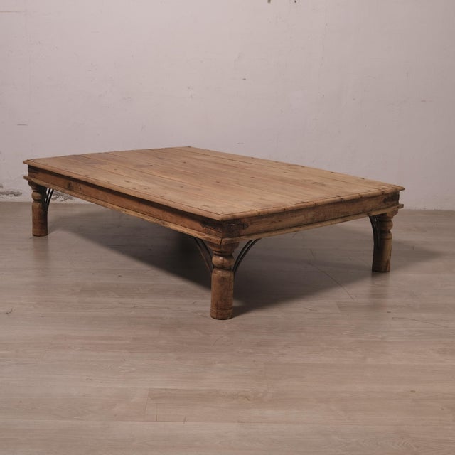 Vintage Indian Teak Coffee Table, 1960s For Sale - Image 17 of 18