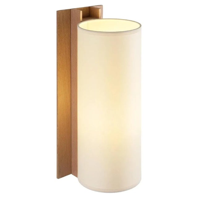 Beige and Beech TMM Largo Wall Lamp by Miguel Milá For Sale - Image 10 of 10