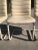 Metal Vintage Boho Postmodern Memphis Style Cantilever Cal-Style Dining Table and Chairs - Set of 5 For Sale - Image 7 of 12