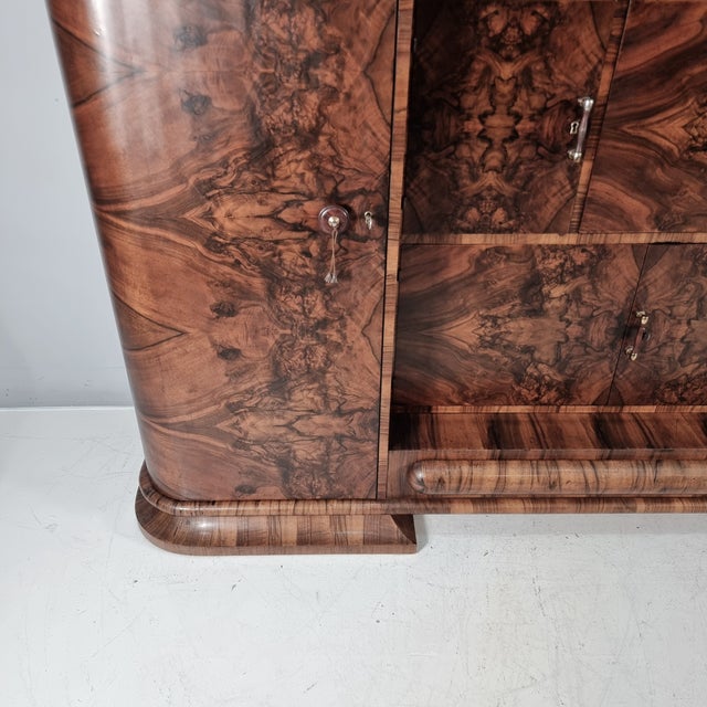Art Deco Display Sideboard, 1940s For Sale - Image 4 of 10