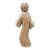 Folk Art Carved Wooden Jack O Lantern Ghost Statue For Sale