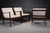 Set of Fully Restored PJ112 Lounge Chairs by Ole Wanscher for Poul Jeppesens, 1960s For Sale - Image 6 of 7