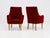 Mid-Century Modern Small Armchairs with High Backrests in the style of Gio Ponti, Italy, 1950, Set of 2 For Sale - Image 3 of 15