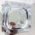Vintage Lucite Acrylic Ice Bucket Swivel Top Alessandro Albrizzi Carlisle Style For Sale - Image 4 of 8