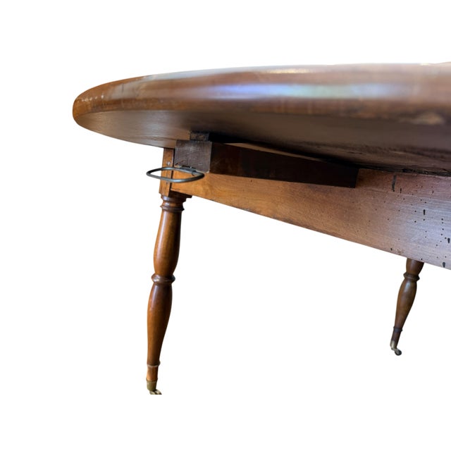 Early 19th Century Louis XVI or Directoire Style French Provincial Extending Dining Table. For Sale - Image 9 of 9