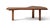 Dining table, model ventaglio, designed by charlotte perriand in 1972. manufactured by cassina in italy. an icon in...