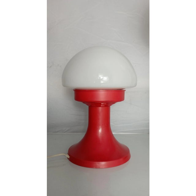 Vintage Mushroom Table Lamp For Sale - Image 3 of 9