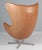 Egg Chair in Leather attributed to Arne Jacobsen for Fritz Hansen, 2010s For Sale - Image 9 of 10