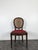 Louis XVI Mahogany Medallion Chairs with Cane Seats, Set of 6 For Sale - Image 4 of 7