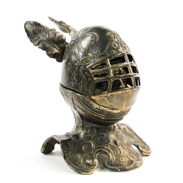 Art Nouveau German Figurative Inkwell, 1890s For Sale - Image 12 of 12