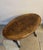 Antique Victorian Burr Walnut Inlaid Oval Occasional Table, 1860 For Sale - Image 3 of 9