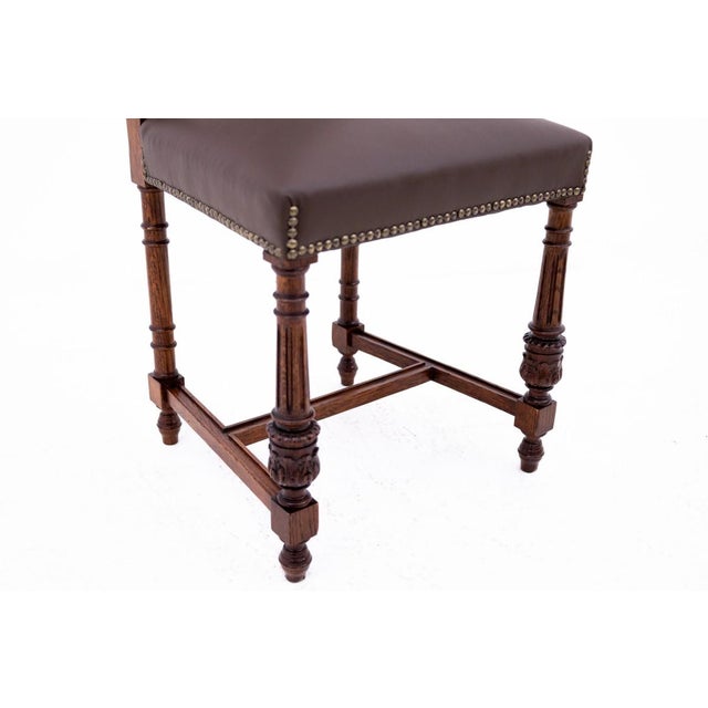 Wood Set of 6 Chairs, France, 1880. , Set of 6 For Sale - Image 7 of 10