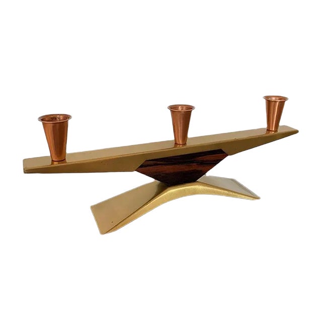 Danish Candlesticks, 1960s, Set of 2 For Sale