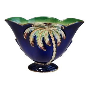1950s Beswick Palm Tree Vase, Albert Hallam Design