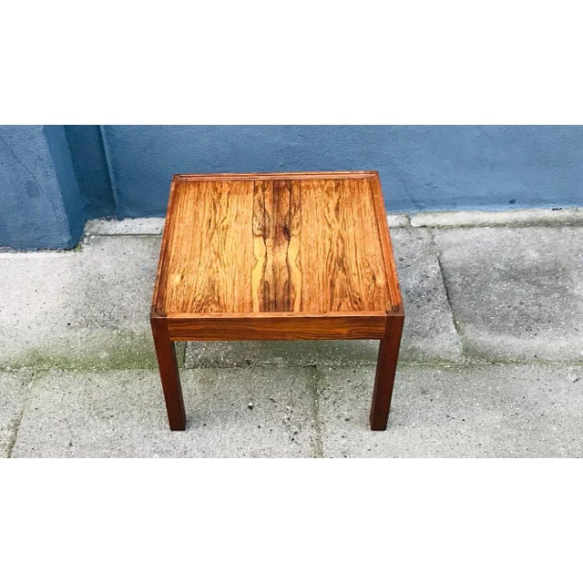 Mid-Century Danish Rosewood Side Table, 1960s For Sale - Image 6 of 9