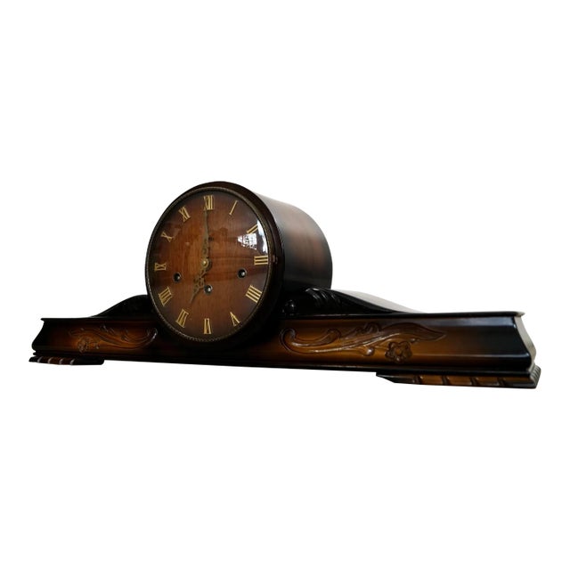 1950’s Franz Hermle Mantel Clock For Sale