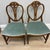 Gorgeous velvet dining/side chairs! Upholstery has some minor imperfections shown in photos
