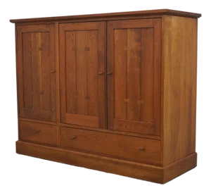 Stickley Arts & Crafts Cherry Tv Cabinet