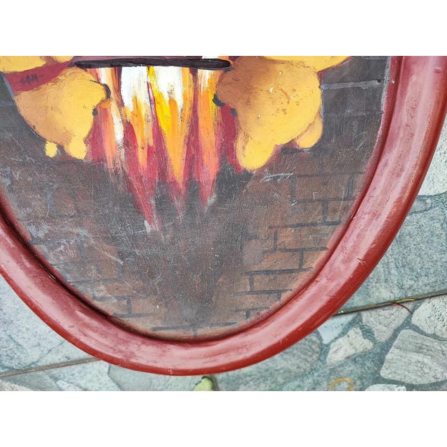 Wooden Picture with Teddy Bears by Barbara Bukowski, Sweden, 1990s For Sale - Image 6 of 9