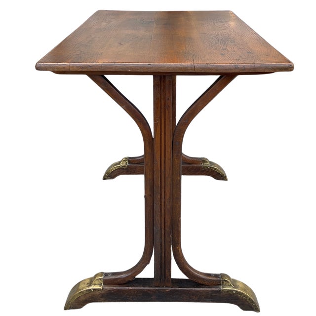 1940’s French Thonet Style Bentwood Bistro Table For Sale In Atlanta - Image 6 of 7