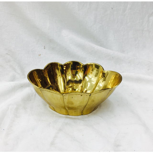 Vintage MidCentury Brass Bowl Chairish