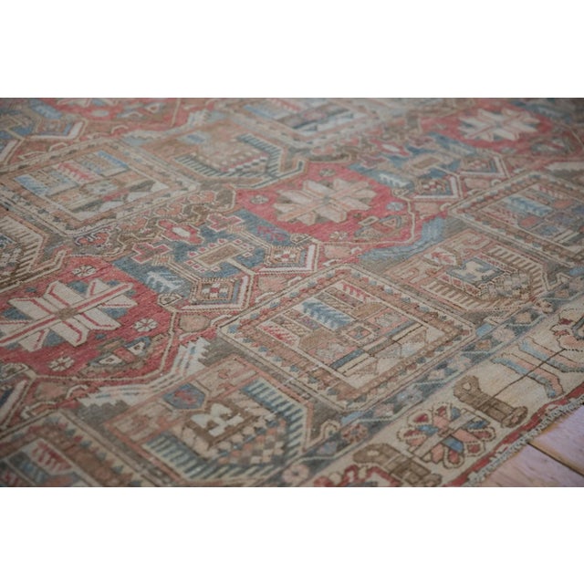 Old New House Vintage Distressed Bakhtiari Carpet - 9'3" X 11'4" For Sale - Image 4 of 11