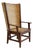 Arts & Crafts Highback Chair by Chris Wegerif, 1900s For Sale