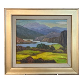 Impressionist Landscape Painting, Oil on Canvas, Shin Young Jai (B. 1985) Korea For Sale