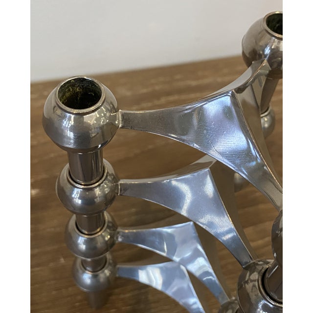 Vintage Modular S22 Candleholders, 1970, Set of 4 For Sale - Image 6 of 18