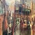Vintage Painting on Canvas Impressionistic Harbor Scene Artist Signed Framed Dated For Sale - Image 9 of 12