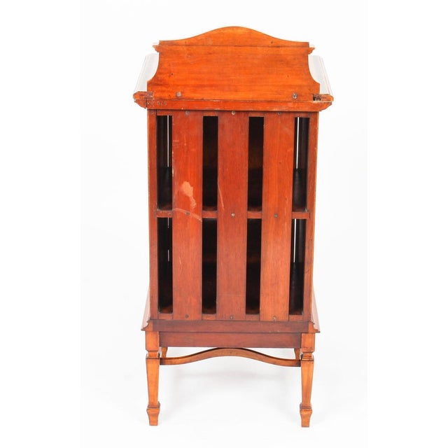 Victorian Satinwood & Inlaid Bedside Cabinet, 19th Century For Sale - Image 9 of 13