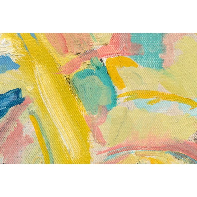 Abstract Expressionism Allie William "Bill" Skelton Abstract Expressionist Composition 1985 For Sale - Image 3 of 5