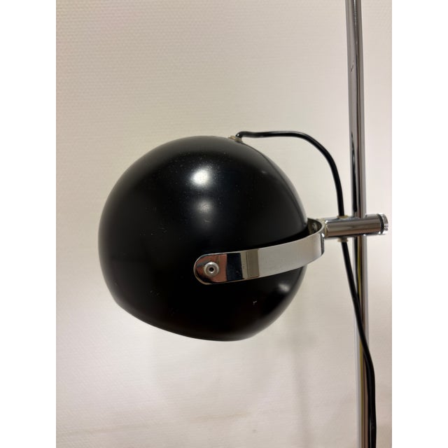 Double Eye Ball Standing Light by Max Liebert for Anvia Almelo, 1960, in Good conditions. Designed 1950 to 1959 This piece...