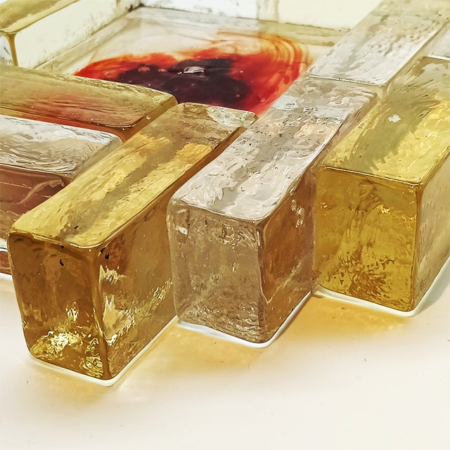 Large Vintage Ashtray in Hand Blown Artistic Murano Glass by Toni Zuccheri, 1950s For Sale - Image 13 of 14