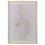 (Cincinnati, Ohio, b. 1934 ) pair of figural drawings in copper and goldpoint on paper titled verso: "M.W. Figure/Drapery"...