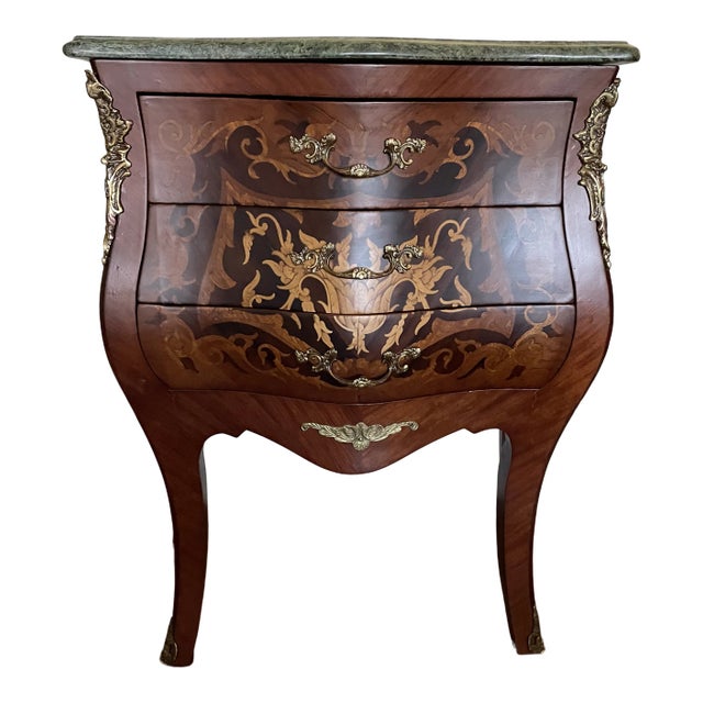 Louis XV Marble Top Commode For Sale