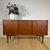 Brown Vintage Scandinavian Teak Sideboard with Sliding Doors, 1960s For Sale - Image 8 of 8