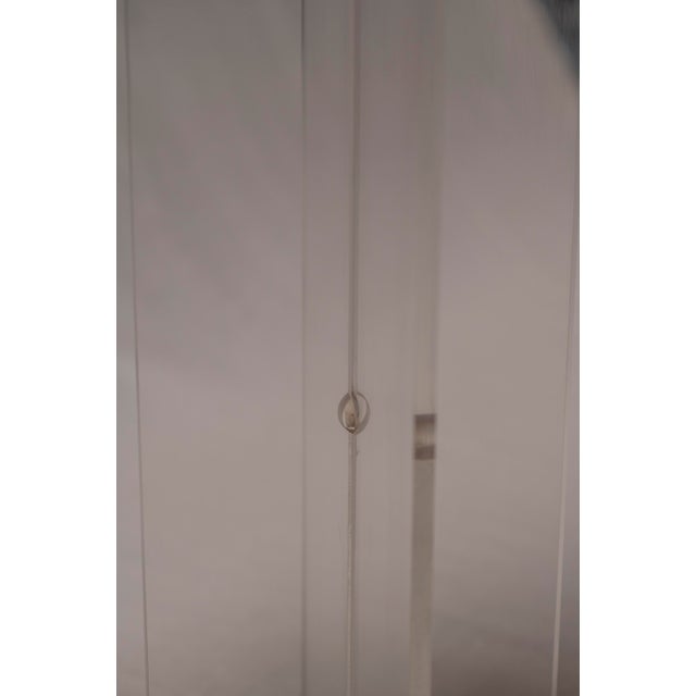 Space Age Lacquered and Acrylic Glass Console Table, 1970s For Sale - Image 14 of 18