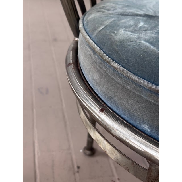 Mid Century Steel Sculptural Dining Chairs Attributed to Arthur Umanoff For Sale - Image 13 of 16