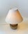 Ceramic French Orange Pottery Orb Table Lamp in the style of Jean Besnard, 1930s For Sale - Image 7 of 8