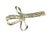 Modern Vintage 14k White Gold Diamond Cross Pendant, Mid-20th Century For Sale - Image 3 of 8