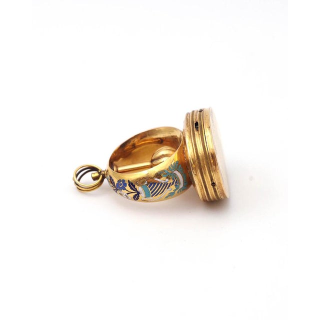 Swiss Gold Musical Fob Seal For Sale - Image 9 of 10