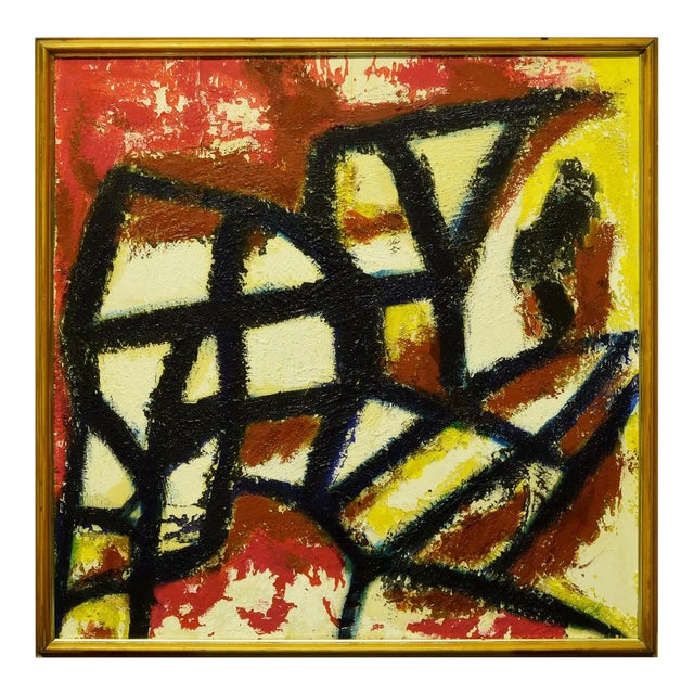 Abstract Expression - Oil Painting 2018 by Giorgio Lo Fermo 2018 For Sale