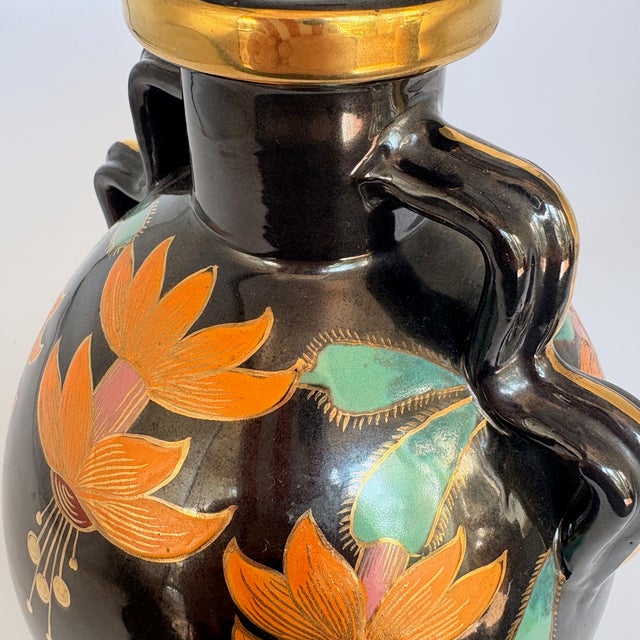 Seka Kaktus Vase by Anna-Lisa Thomson and Einar Törning for Upsala-Ekeby, 1930s For Sale - Image 3 of 10