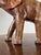 Vintage Leather Elephant Figure For Sale - Image 4 of 13
