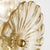 Julie Neill for Visual Comfort Signature Gianna 21" Layered Sconce in Gild with Gold Fleck Glass For Sale - Image 9 of 13